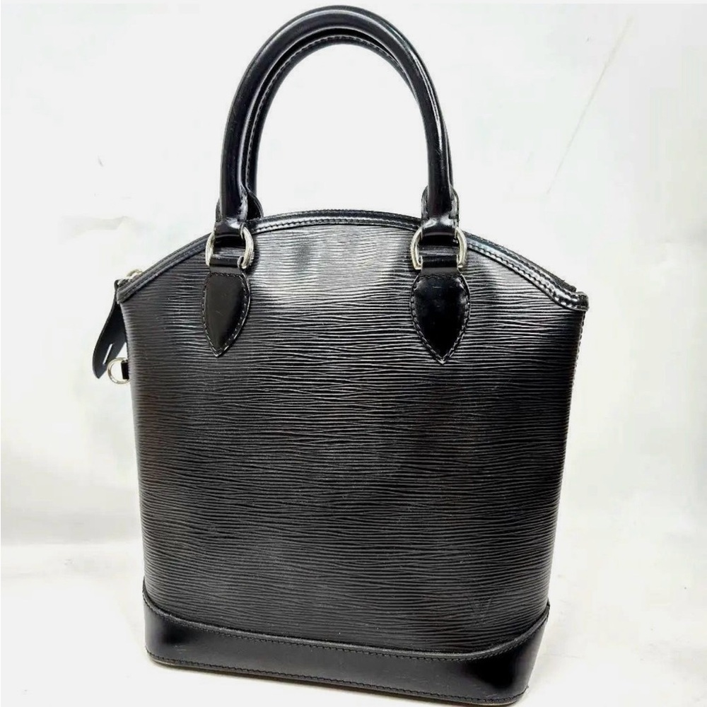 Louis Vuitton Vintage Black Epi Lockit PM